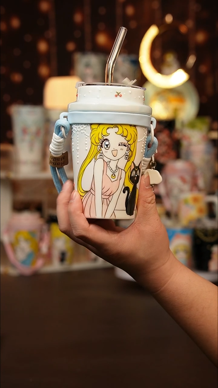 (玉泥）景德镇手工手绘文创陶瓷杯