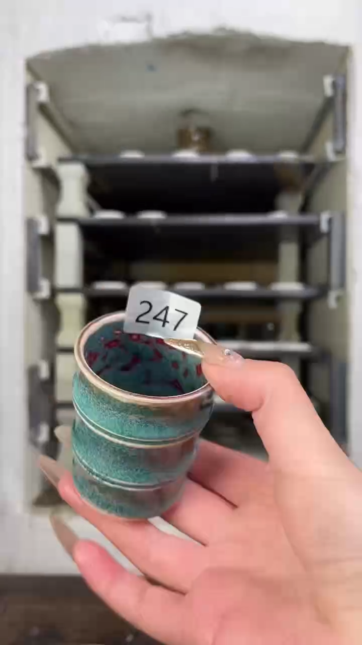 【闪购商品】摆件钧瓷手工茶器窑变