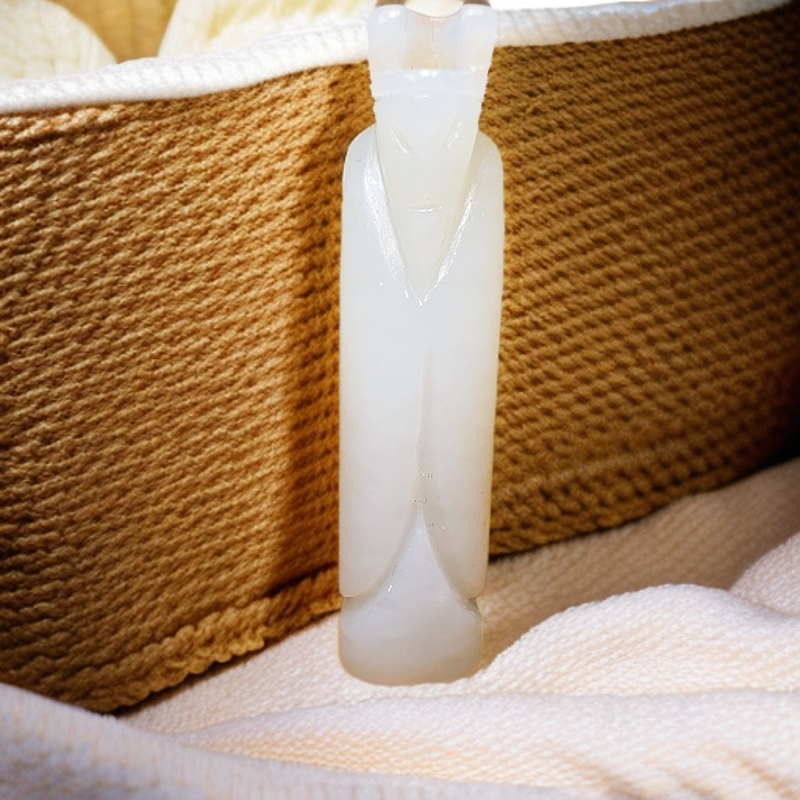 和田玉吊坠(不含链)未镶嵌