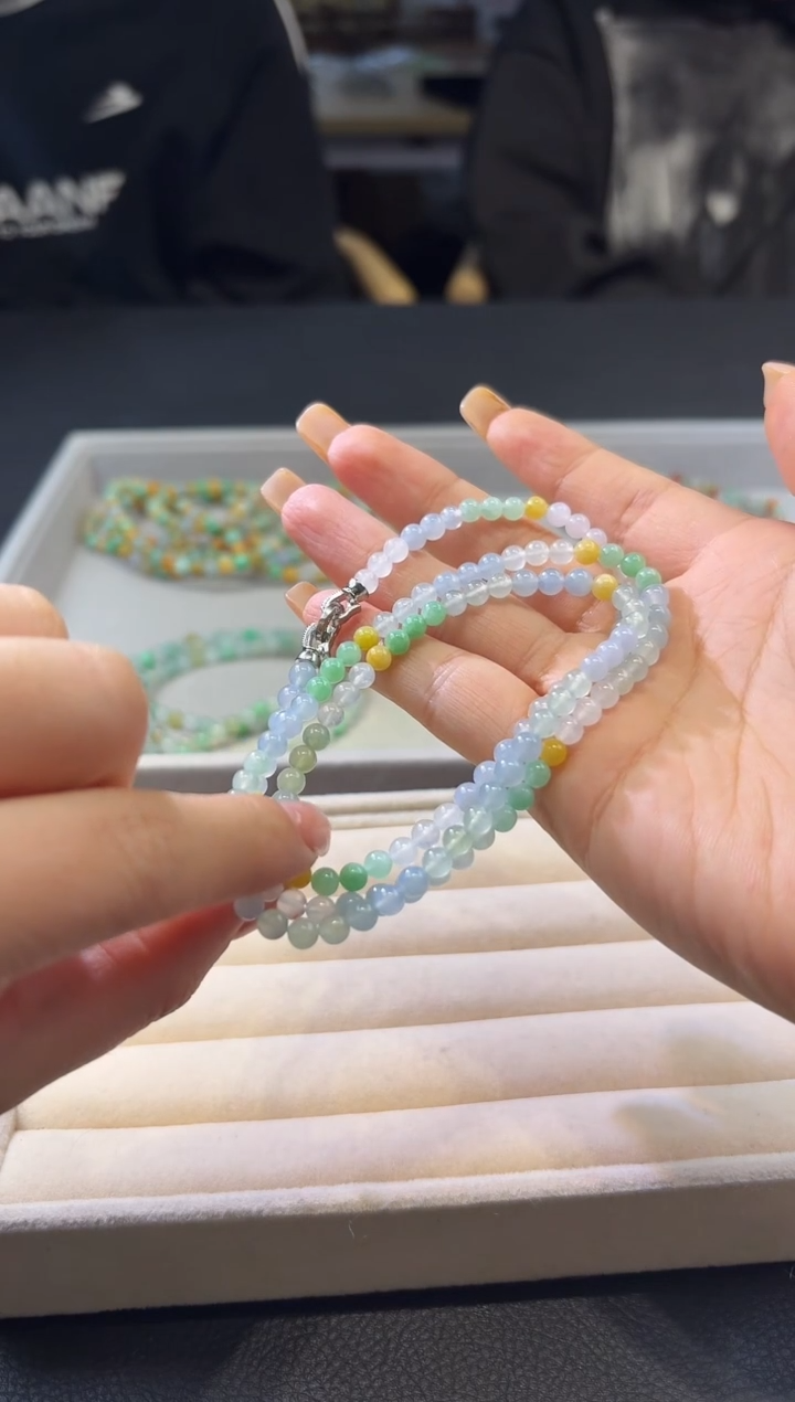 颈饰未镶嵌翡翠100717629随机发仅一件