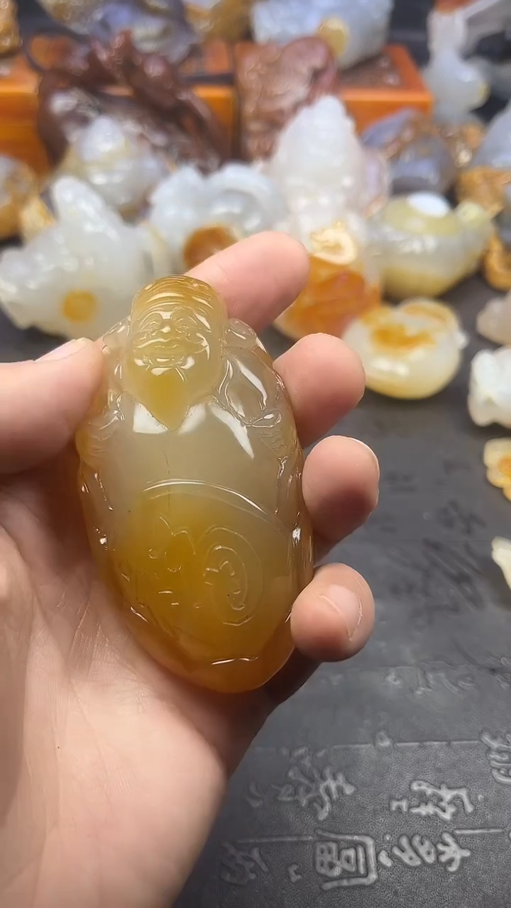 【闪购商品】玛瑙/玉髓手把未镶嵌1