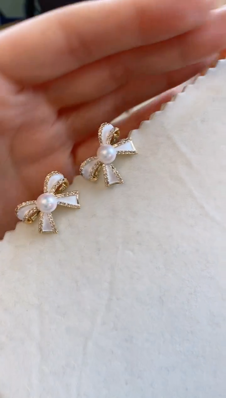 【闪购商品】海水珍珠耳饰未镶嵌1