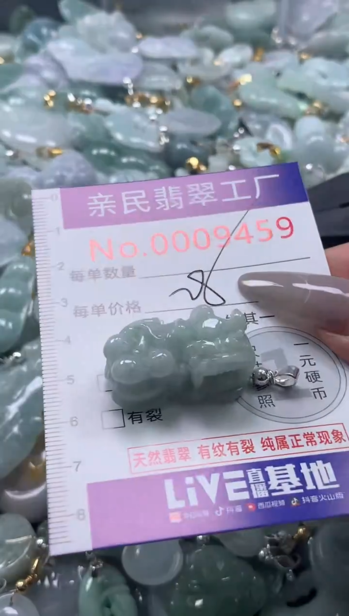 颈饰未镶嵌翡翠9459