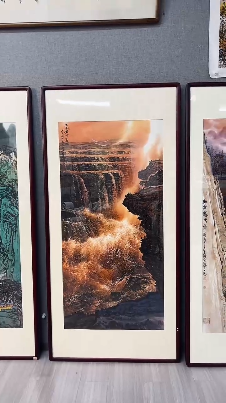 【闪购商品】国画16号李庆兴老师绘画8平尺画心