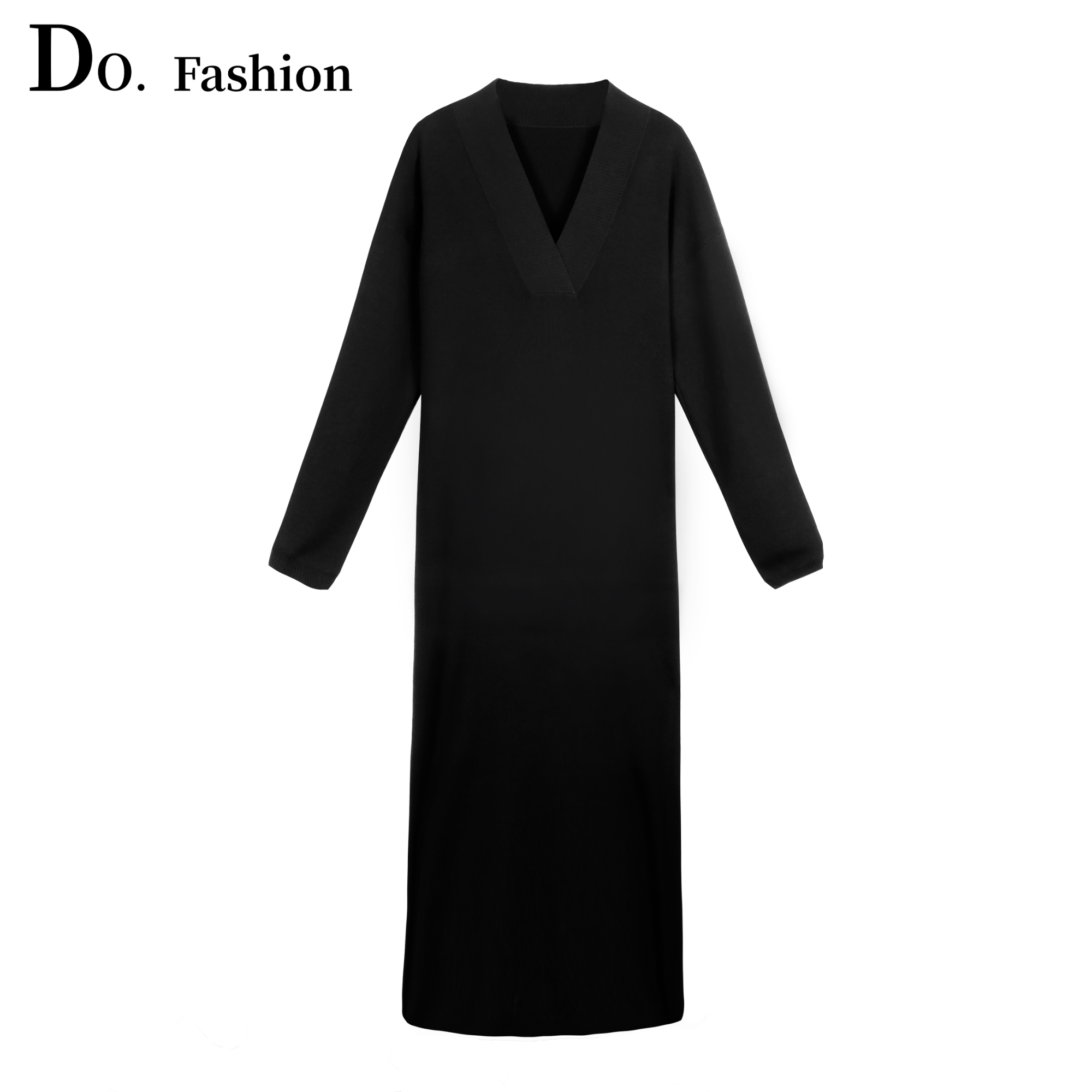 【Do.Fashion欧阳】“光影温度”100%德国扬子纱针织连衣裙