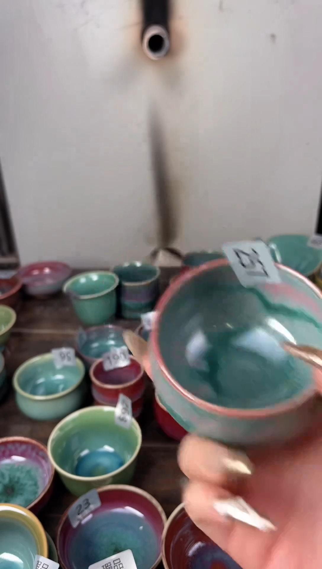 【闪购商品】摆件钧瓷手工茶器窑变