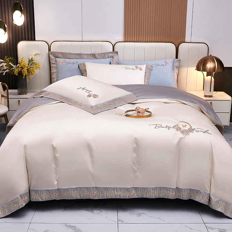 全棉140支匹马棉四件套 -  山茶之恋