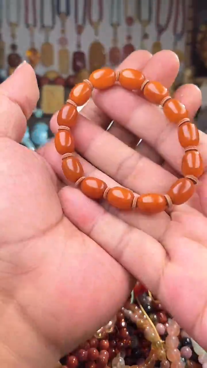 裸石琥珀未镶嵌 一物一拍 163988