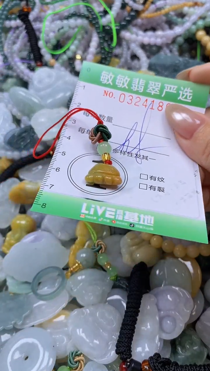 颈饰未镶嵌翡翠闪购0324186