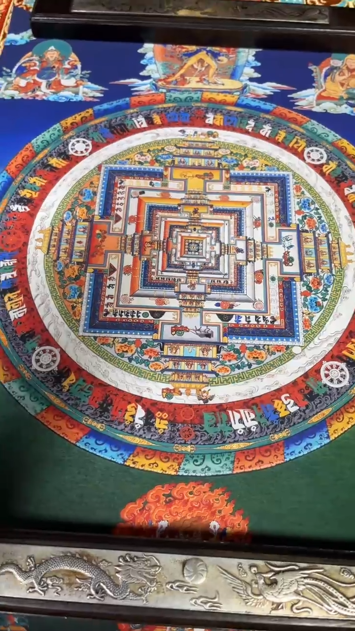 装裱画直播精选唐卡 编号0056
