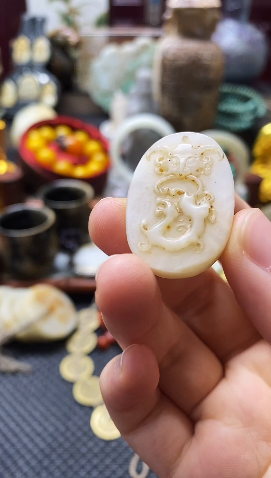 未镶嵌和田玉挂件1