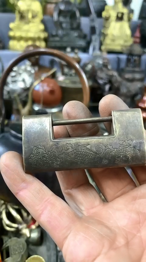 【闪购商品】一物一拍编号6号锁