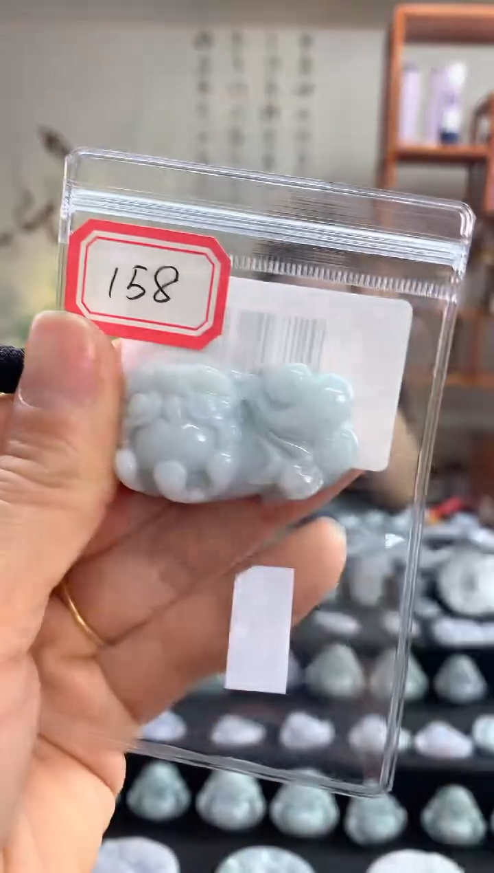 【闪购商品】翡翠颈饰未镶嵌车钥匙貔貅158