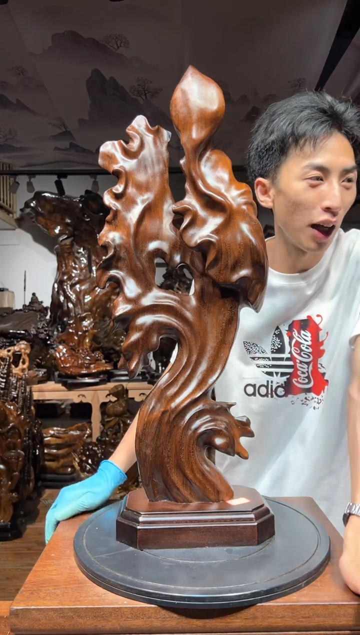 木木质文玩根雕艺术摆件