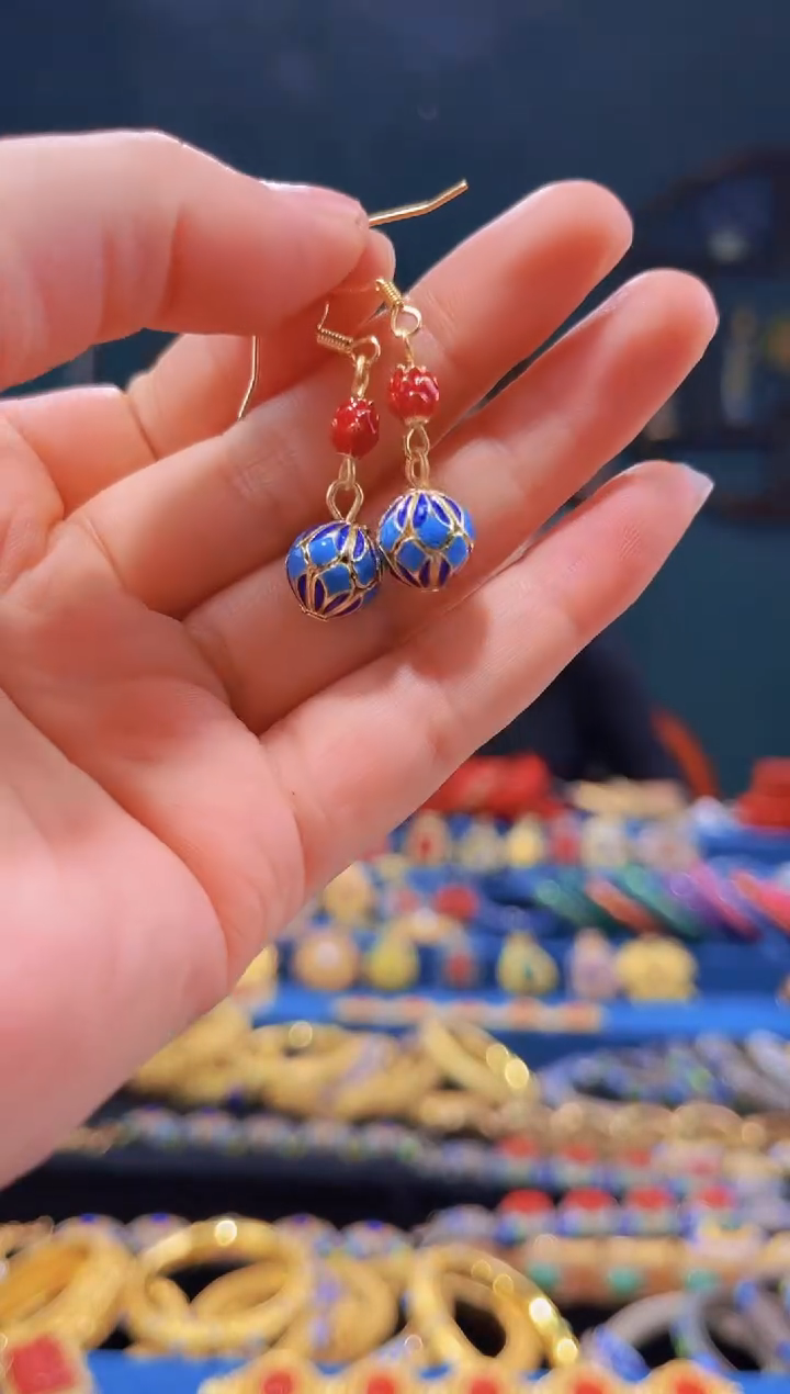 【闪购商品】非遗绝技 花丝耳环