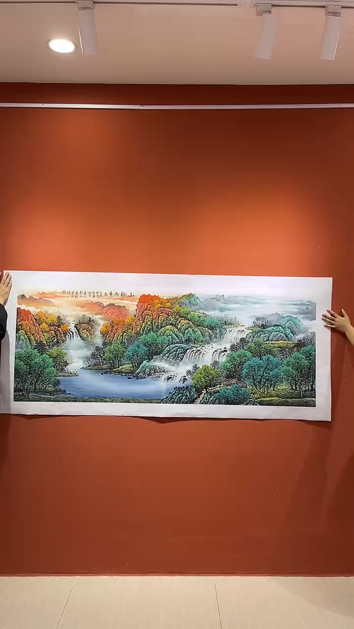 国画郑乐华手绘绘画作品24-56