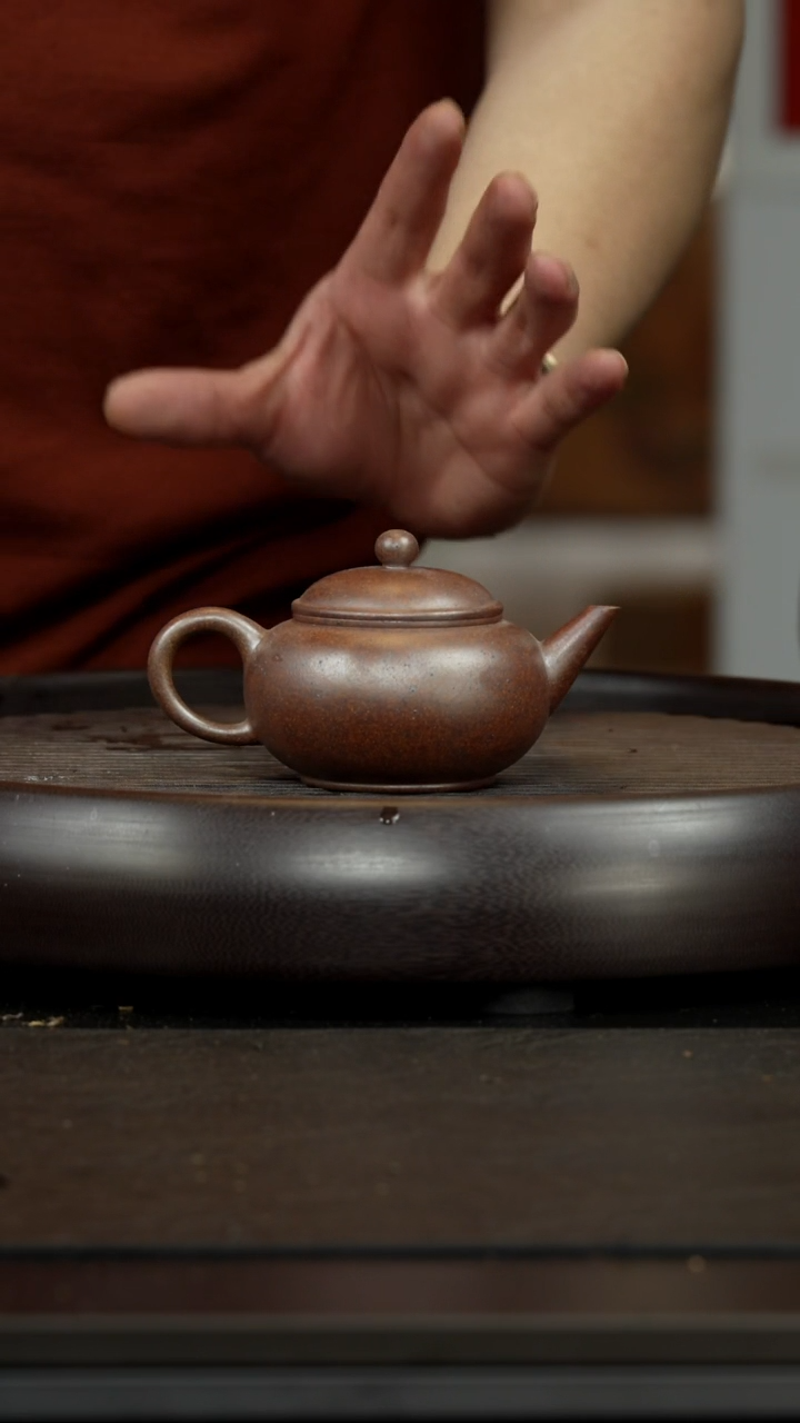 【闪购商品】紫砂茶杯孤品紫砂壶   柴烧水平
