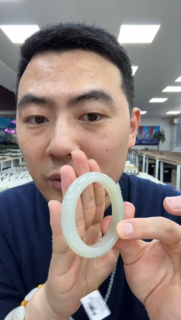 未镶嵌手镯和田玉53  706