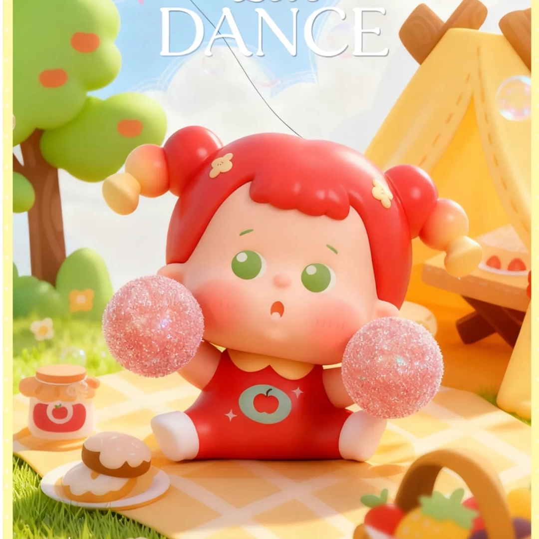 【拆盒】啾啾咿JOJOY萌粒啦啦队盲盒潮玩