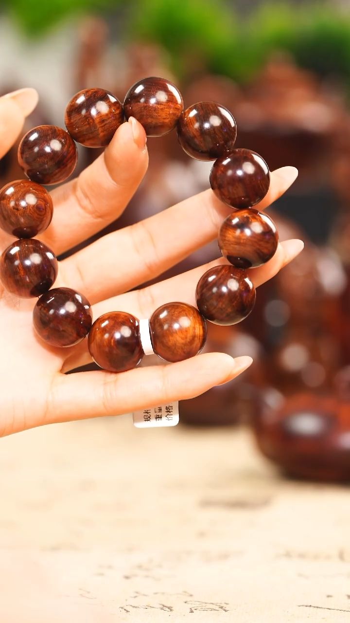 手串/手链黄花梨/降香黄檀海南黄花梨老料2.0单圈