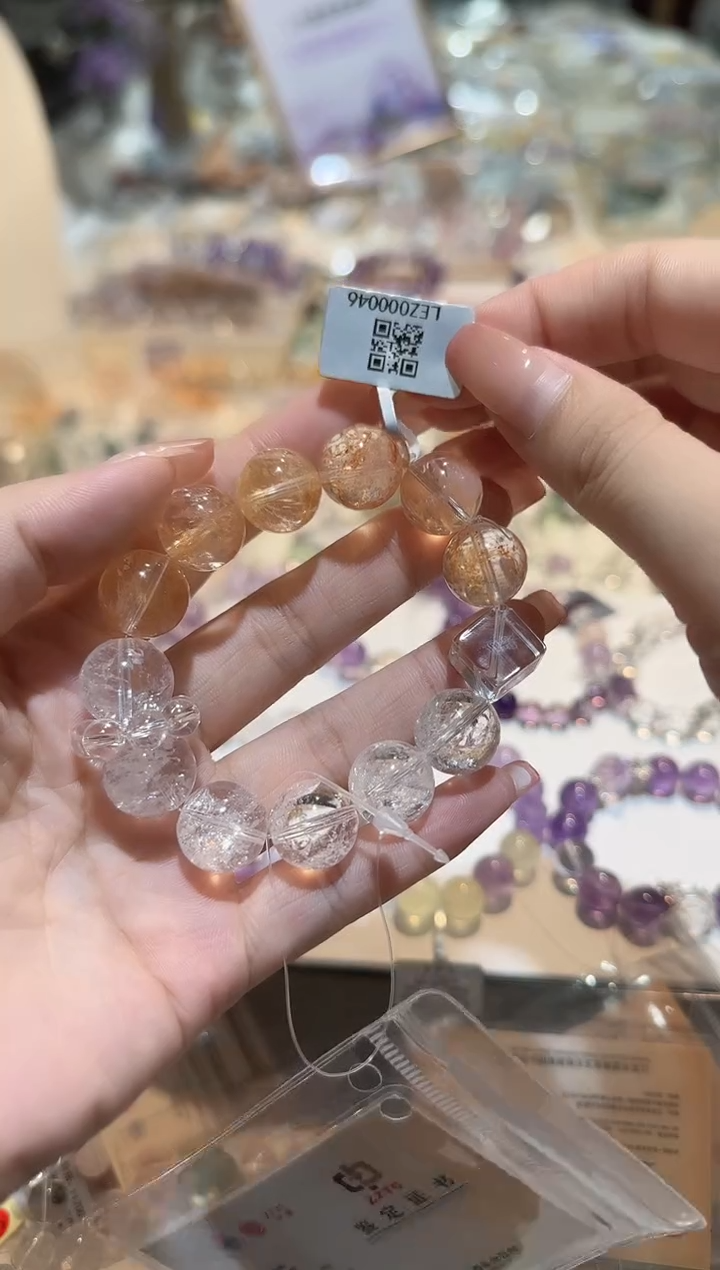 水晶手串未镶嵌手串