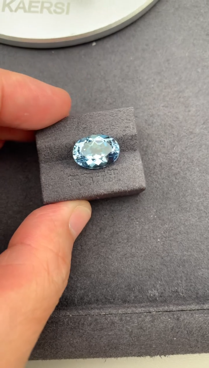 裸石海蓝宝石4.6ct海蓝宝  定制  BE