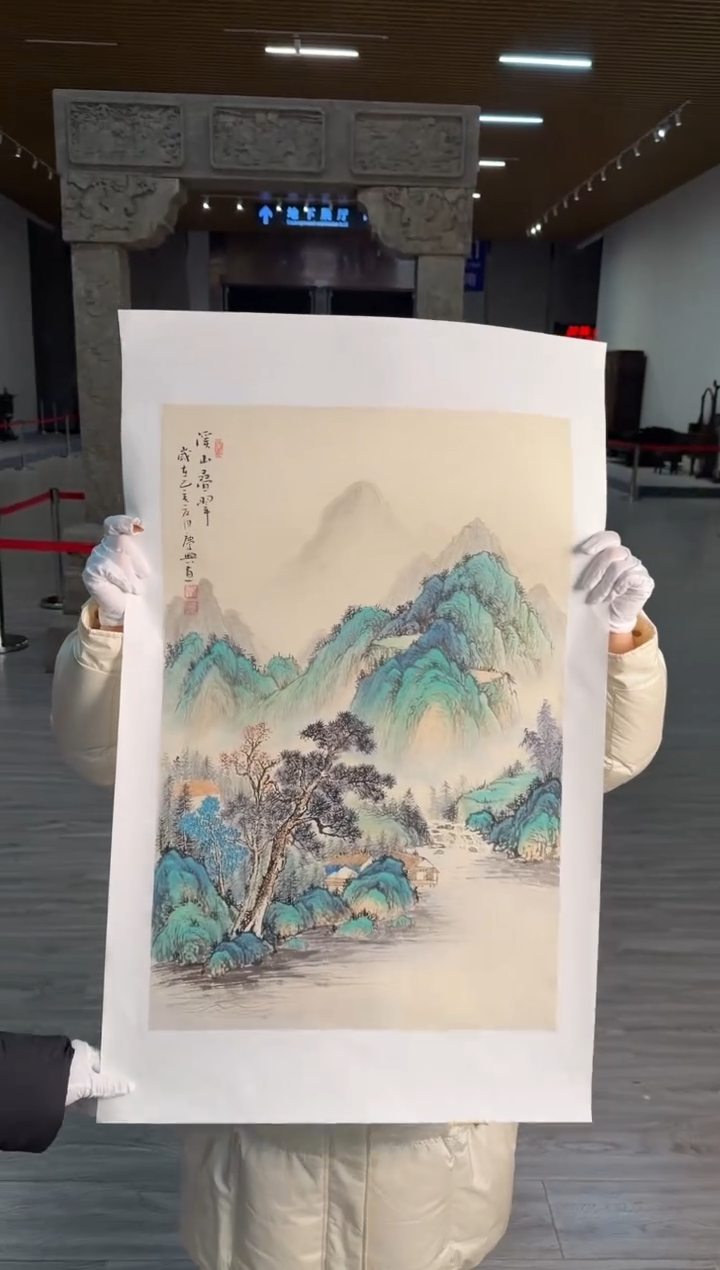 国画24赵隆轩美术馆李庆兴老师作品
