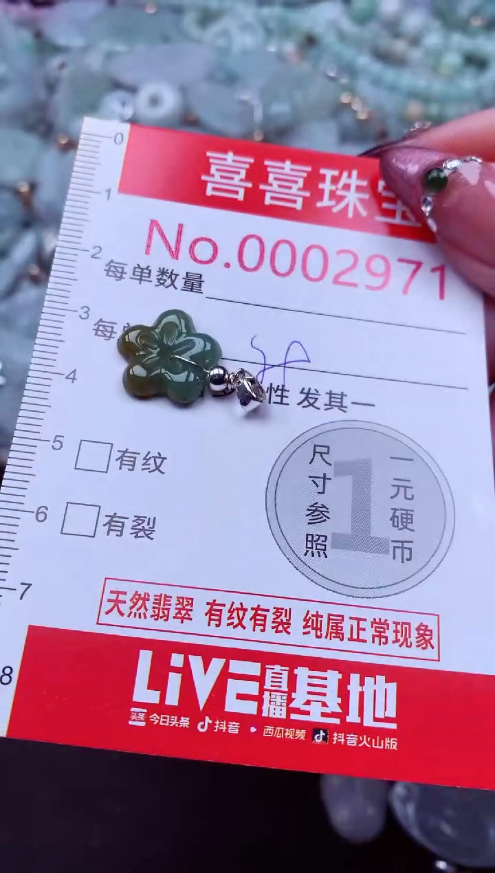 吊坠(不含链)未镶嵌翡翠2971