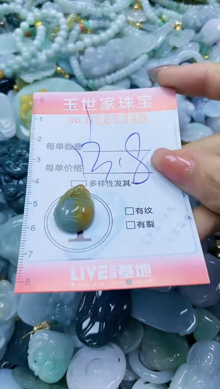 【闪购商品】翡翠颈饰未镶嵌闪购0163349