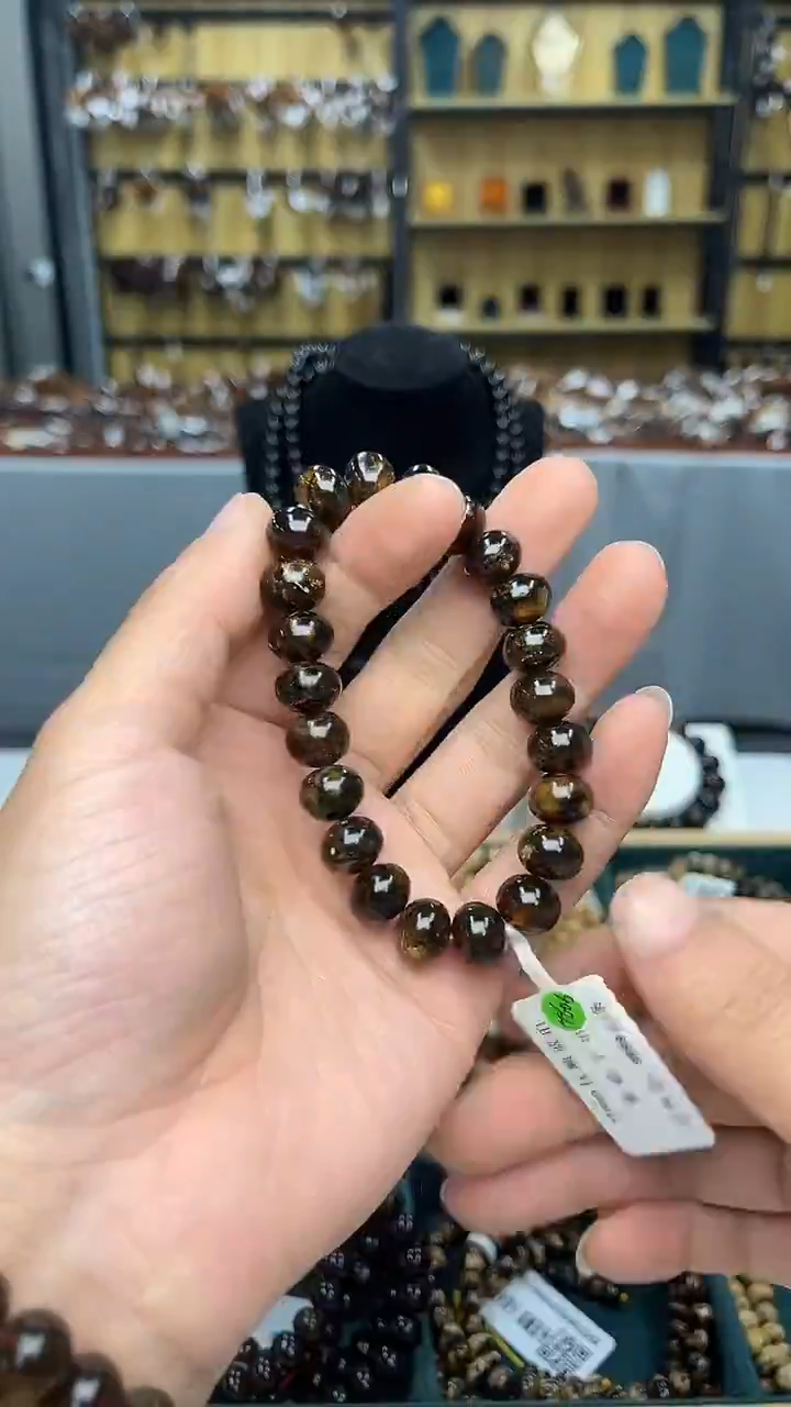 裸石琥珀未镶嵌抚顺琥珀11+黑花多样性发其一