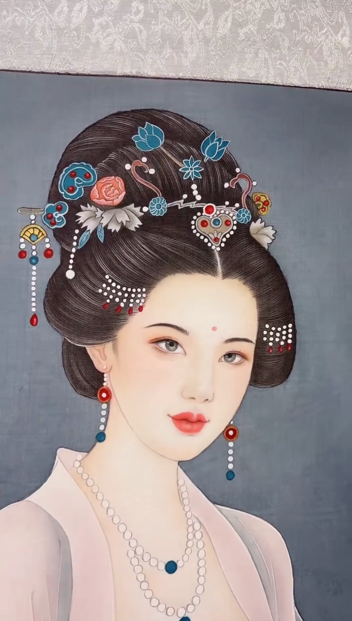 国画秦燕格国画手绘作品Y86