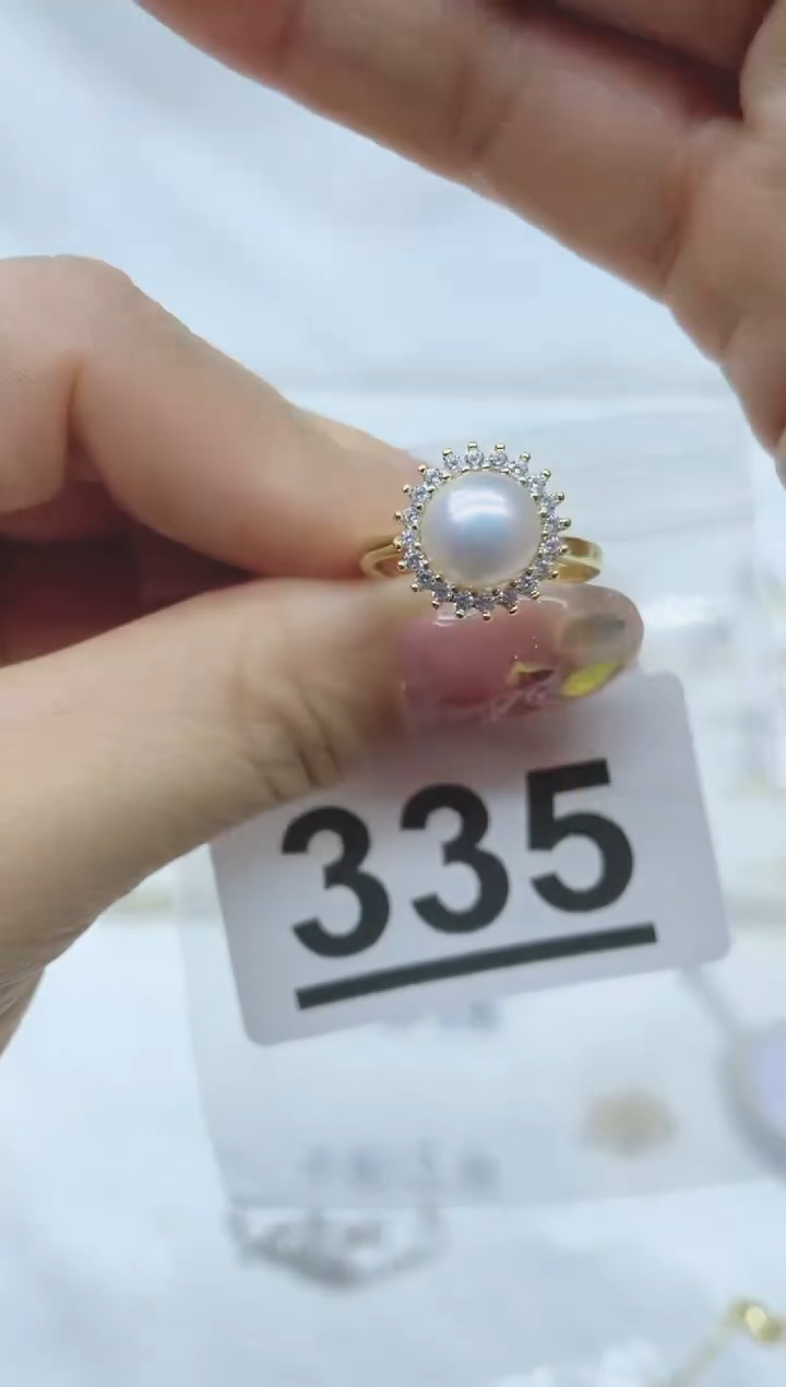 【闪购商品】淡水珍珠珠宝奇石合金335