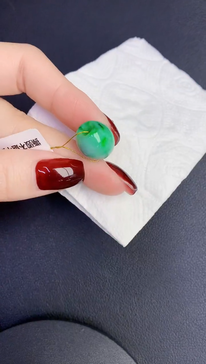 颈饰未镶嵌翡翠缅甸天然翡翠A货