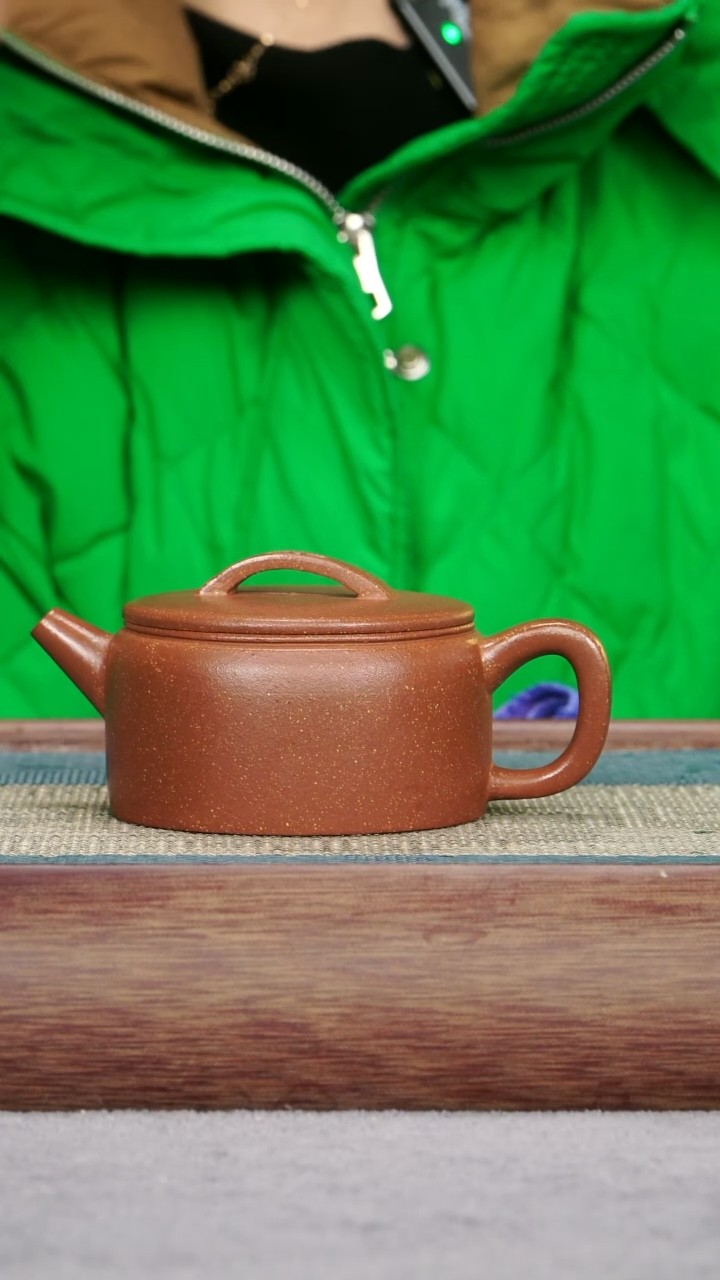 【闪购商品】紫砂茶壶红降坡 汉瓦