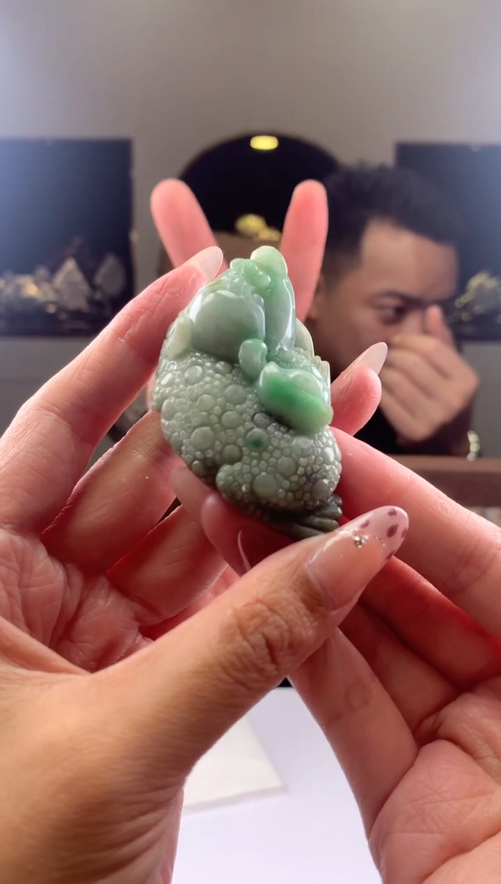 【闪购商品】定制翡翠未镶嵌挂件发货（拍一发一）