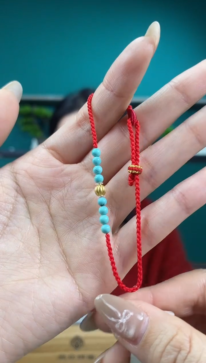 【闪购商品】绿松石珠宝奇石足金镶嵌1