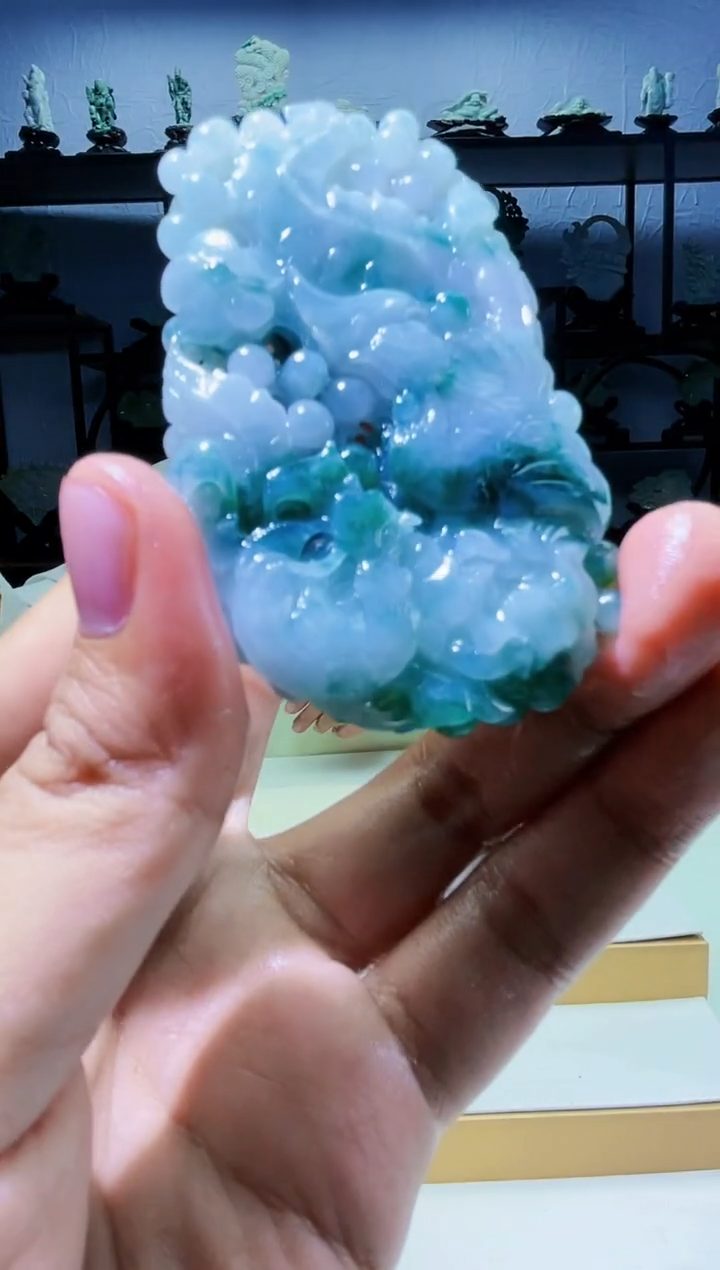 【闪购商品】定制翡翠未镶嵌毛货02240039