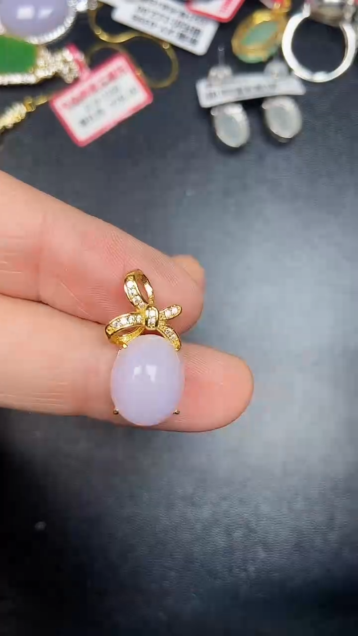 银S925镶嵌戒指翡翠2680