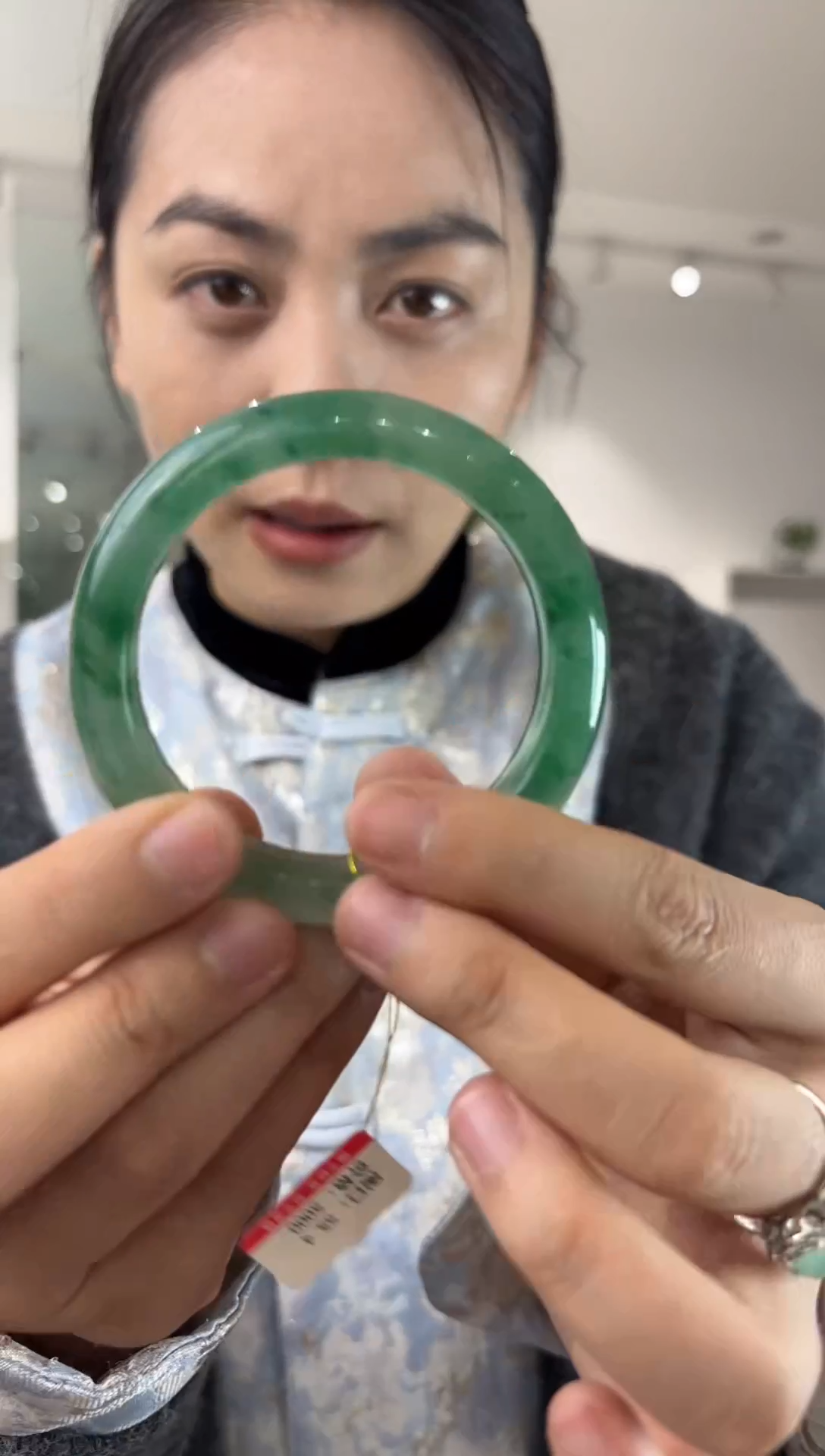 未镶嵌手镯石英质玉109