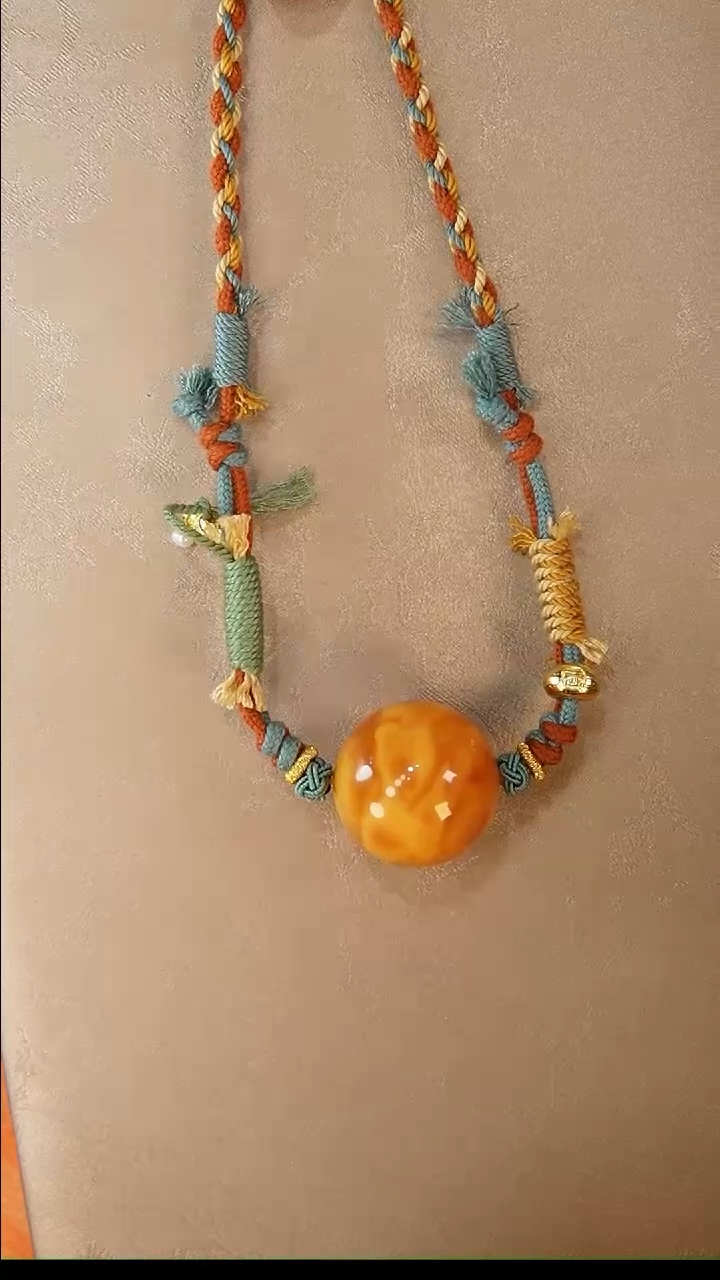 【闪购商品】琥珀颈饰未镶嵌颈饰