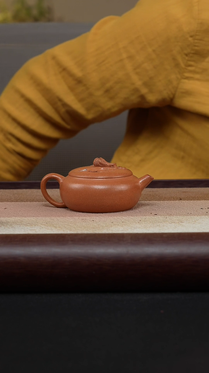 【闪购商品】紫砂茶壶佛手-降坡泥-赵信军MH-1502