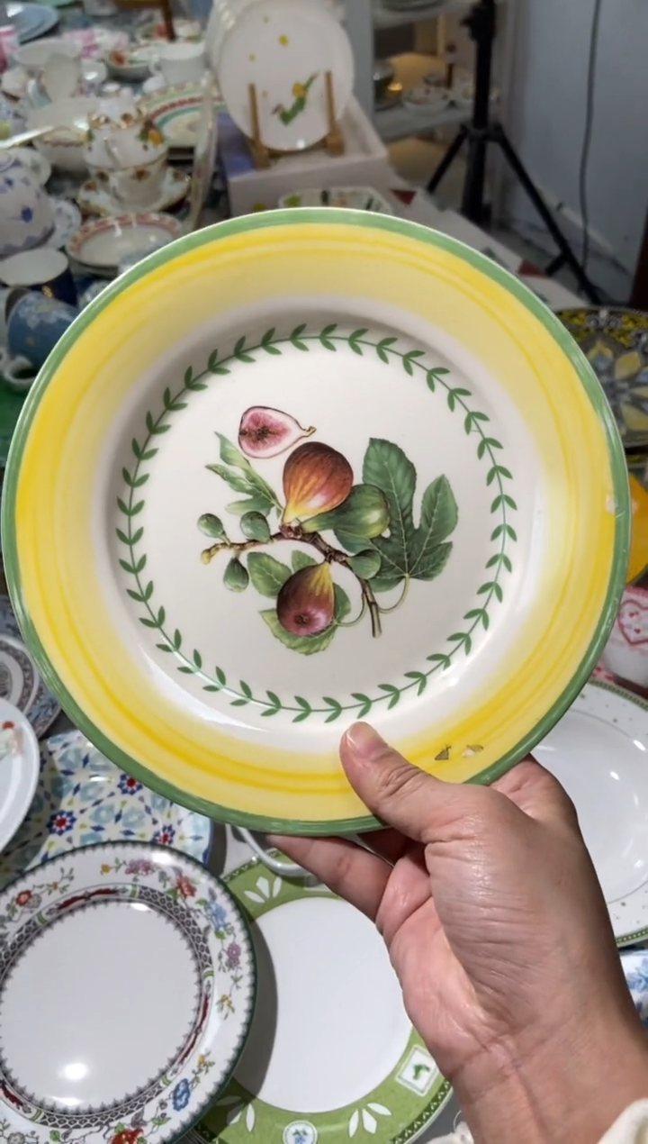 【闪购商品】瓷片陶瓷原单CC349餐具1个