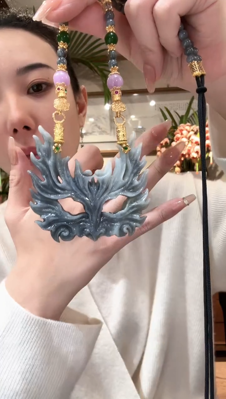 【闪购商品】翡翠颈饰未镶嵌国风