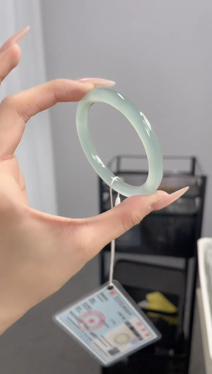 【闪购商品】玛瑙/玉髓手镯未镶嵌50-60下单备注圈口卡8