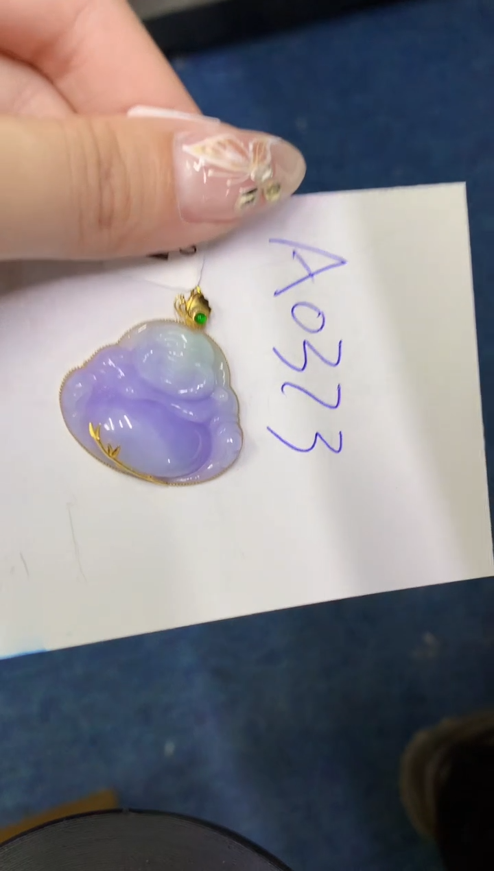 【闪购商品】翡翠颈饰18K金镶嵌00000000000