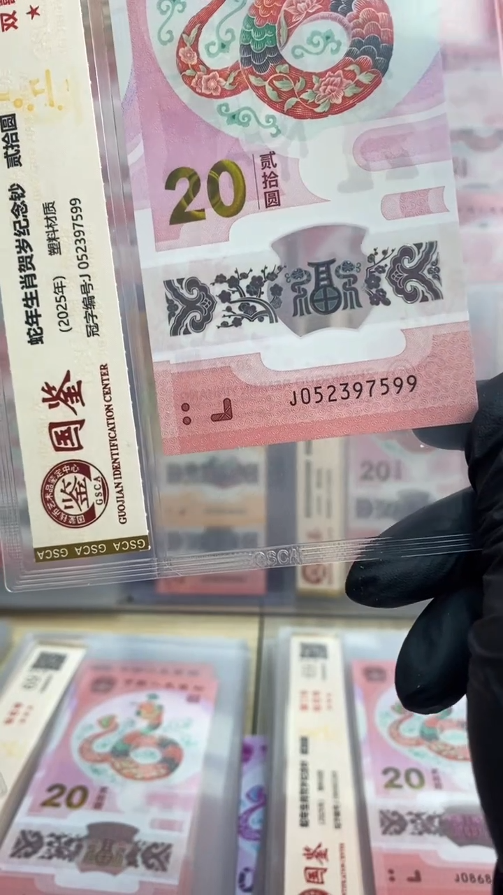 【闪购商品】塑料蛇钞 真钞【单张】7599