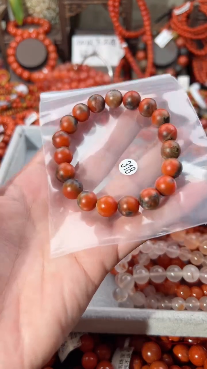 【闪购商品】南红玛瑙手串未镶嵌10