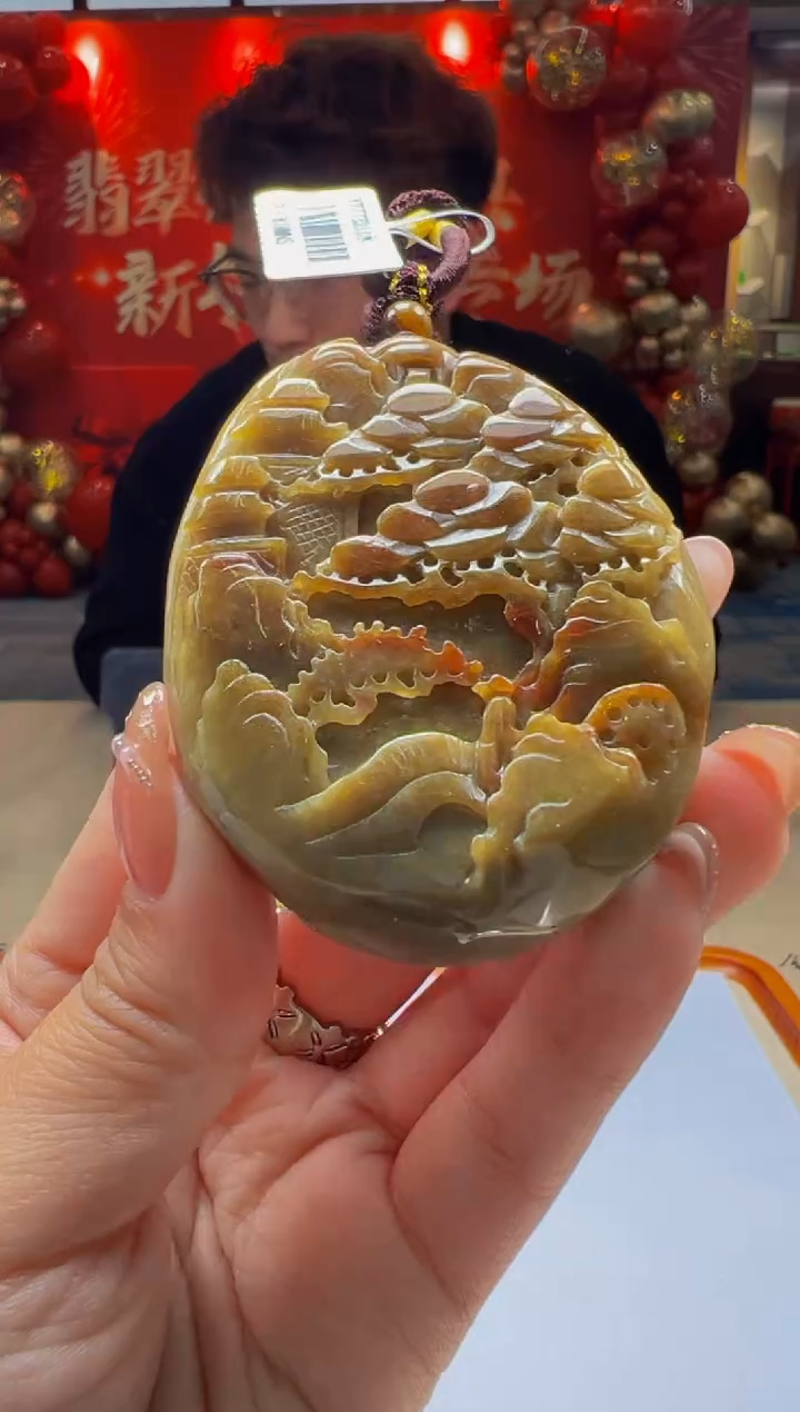 【闪购商品】定制翡翠未镶嵌Q2025-1-23-13