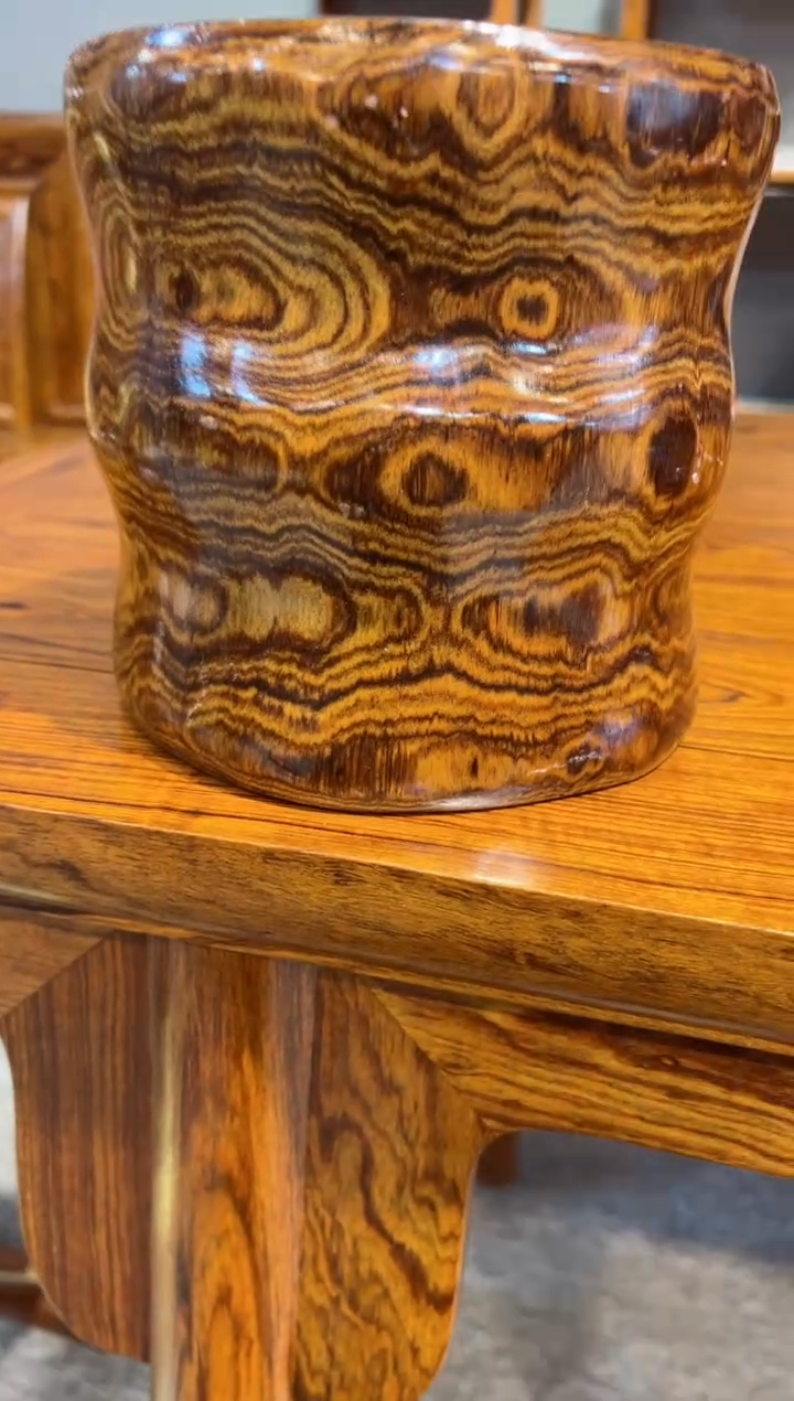 【闪购商品】木笔筒 笔筒 红木家居