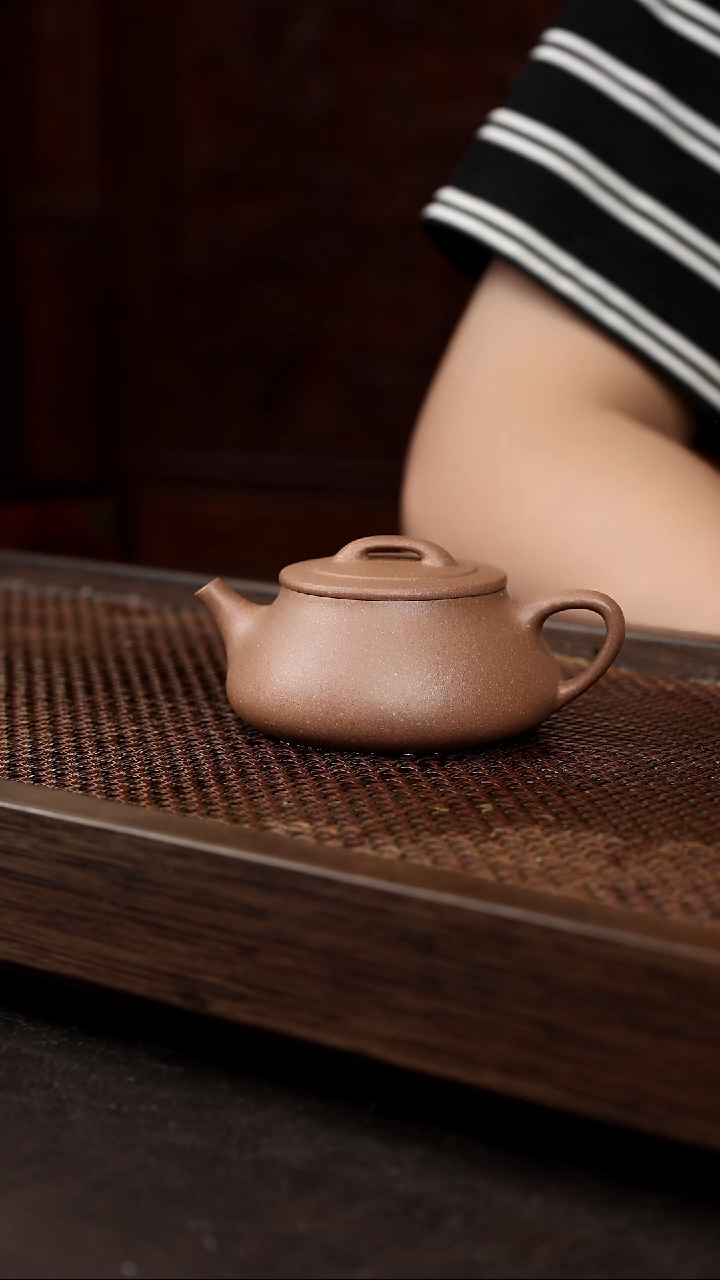 茶壶紫砂老段泥纳瓢